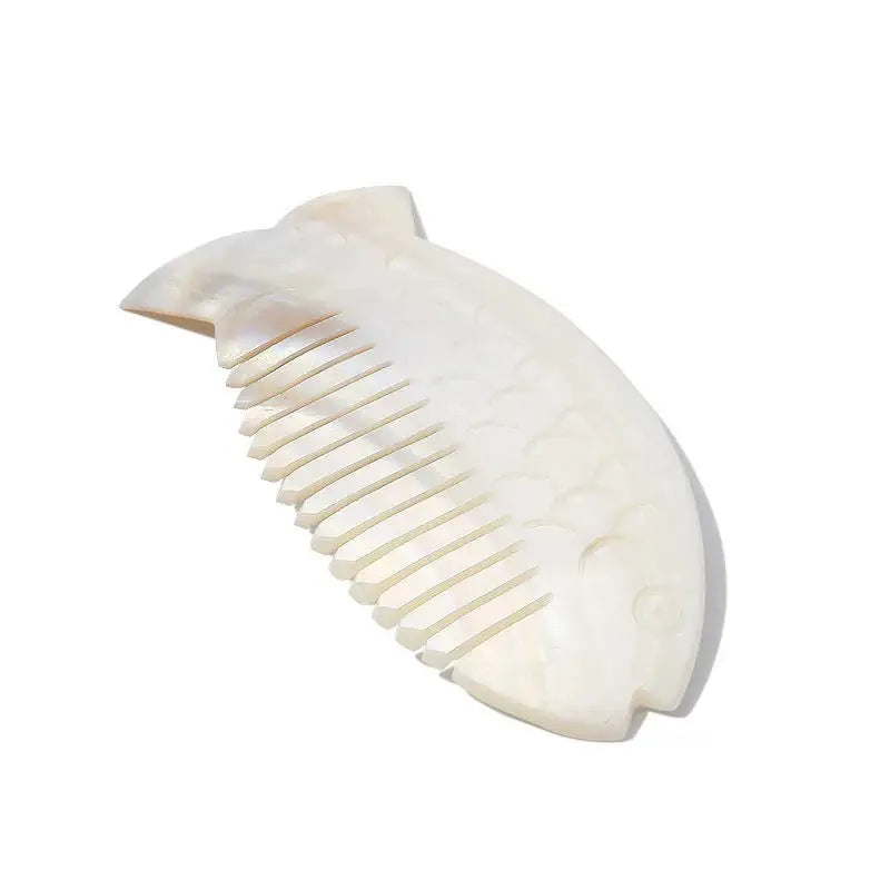 Shell Comb Natural Conch Scraping Plate Crafts Ornaments Pearl Shell Gift ocean decor sea abalone shell Oasis Select