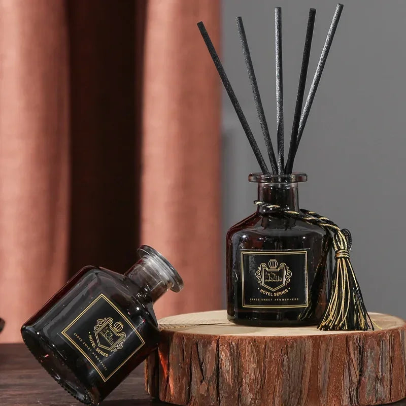 1 Bottle Reed Diffuser Sets with Fragrance Expanding Stick,Healton Shangri-La Hotel Aromatherapy Air Freshener Home Fragrance Oasis Select