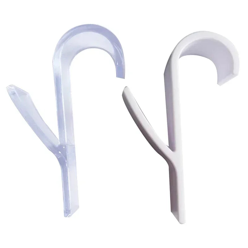 Kitchen Bathroom Hanger Clips Storage Racks White Clear Hanger Heated Towel Radiator Rail Clothes Scarf Hanger Hooks Holder Oasis Select