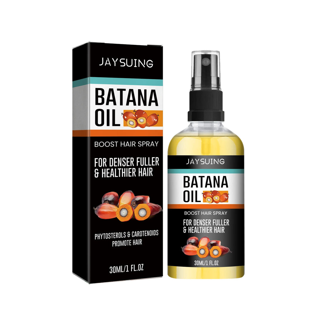 Batana Oil Hair Growth Spray – Anti Hair Loss Treatment 30ml Hair Growth Spray Oasis Select 30ml boxed