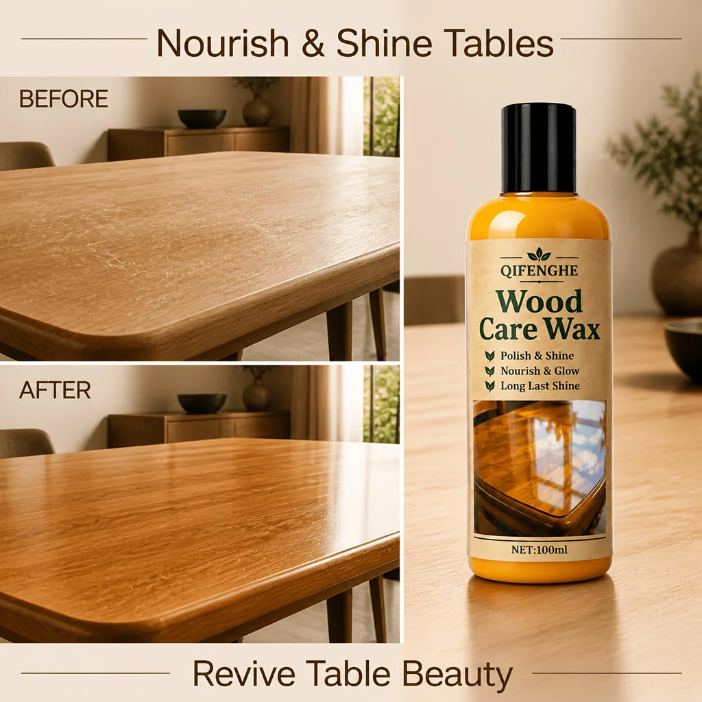 Wood Care Wax Polish – Glossy Hardwood Furniture Protection Furniture Polish Wax Oasis Select