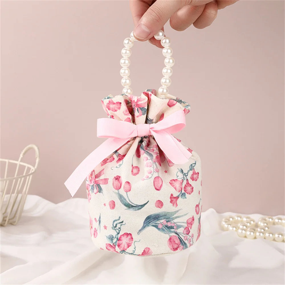 Canvas Drawstring Candy Gift Bags – Wedding & Party Favours