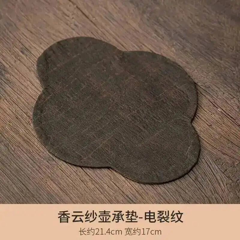 Gauze Double-sided Dry Tea Mat Teapot Mat Chinese Zen Table Flag Tablecloth Tea Mat Tea Ceremony Oasis Select Pad - Electric Crack