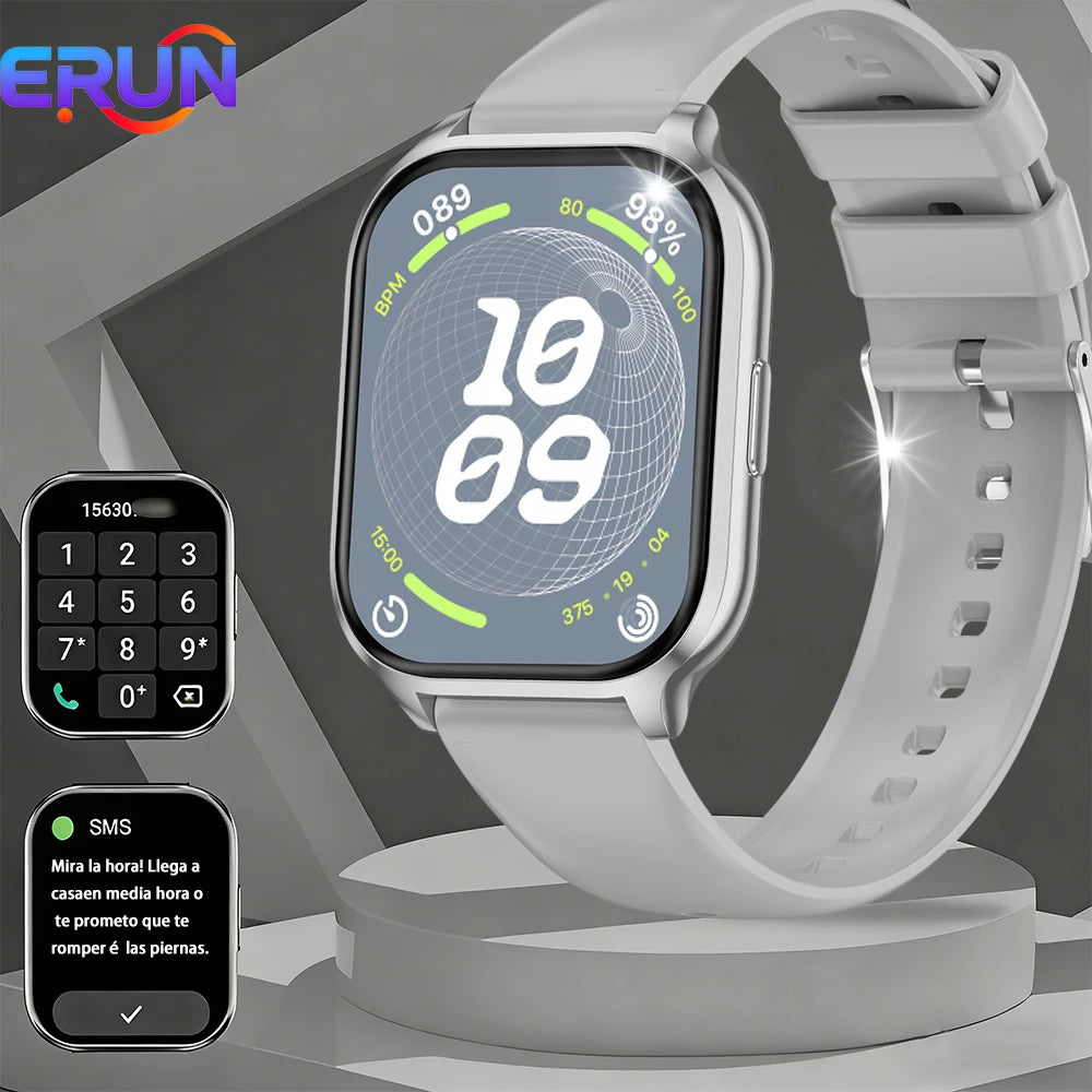 ERUN 1.83" Smart Watch – GPS, Fitness Tracker & Wireless Calls