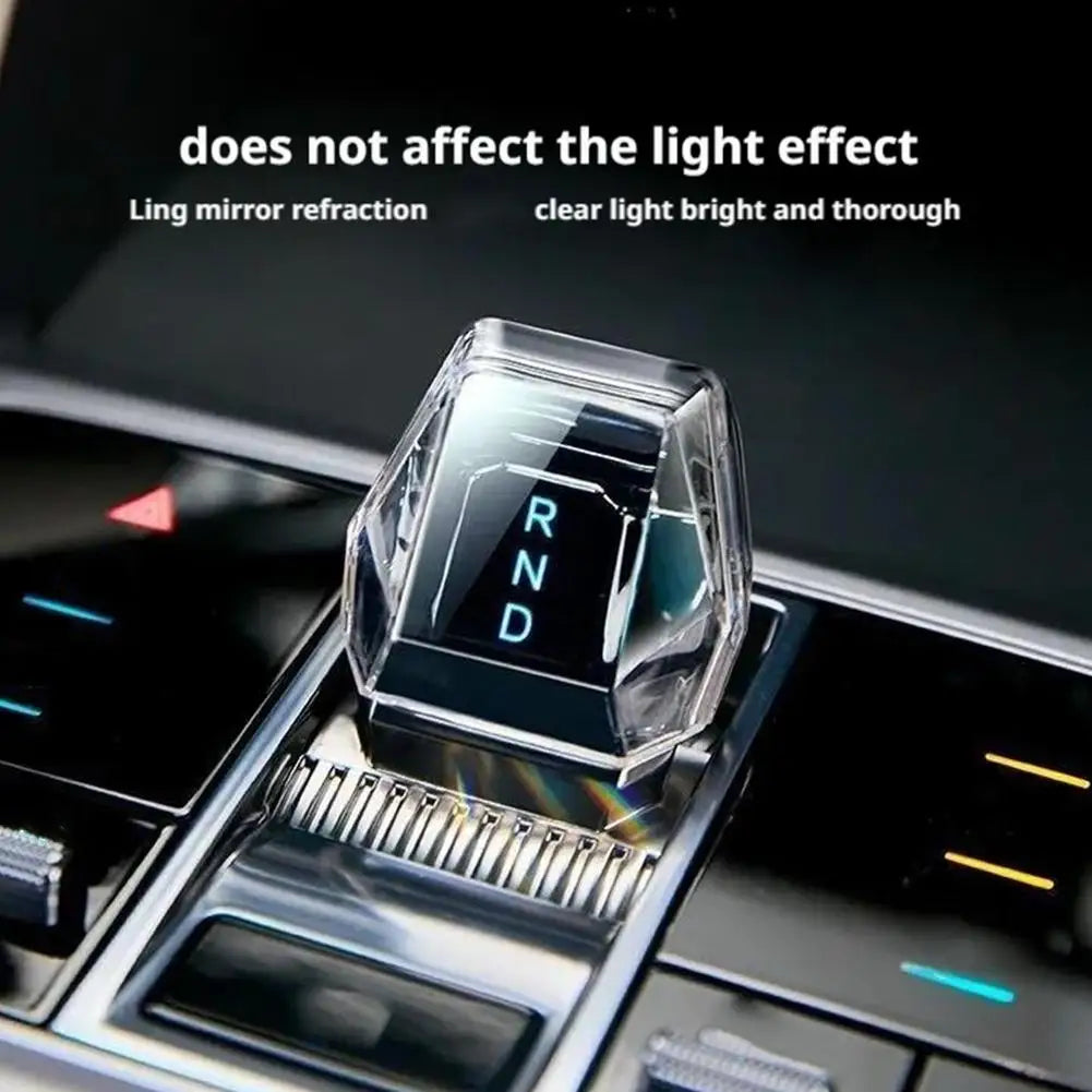 For BYD Song Plus/Seal U DM-i/EV 2023-2025 crystal lever central control gear protective case interior styling accessories Oasis Select