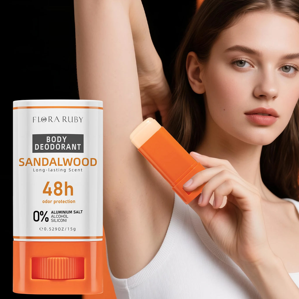 6Pcs/set Deodorant Women Men & Solid Perfume 48H Sweat Proof Deodorizing，Dry & Refreshing Sports Fragrances Scent Set Oasis Select