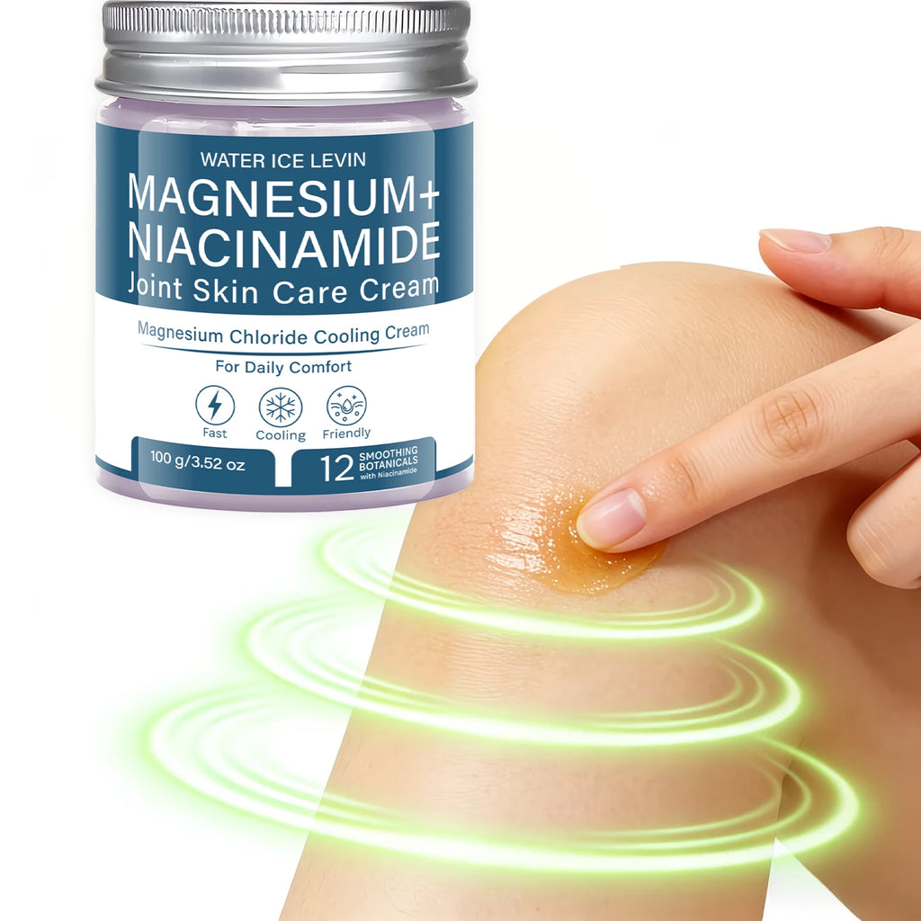 Magnesium Chloride Cooling Joint Cream – Niacinamide & Bee Venom Cooling Body Cream Oasis Select
