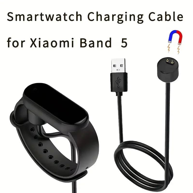 Magnetic USB Charger Cable for Xiaomi Mi Band 5, 6 & 7 Magnetic Charging Cable Oasis Select