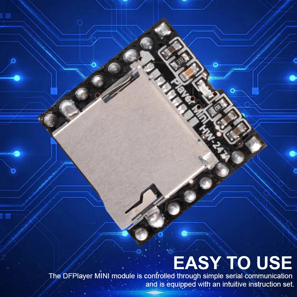 DFPlayer Mini MP3 Module V3.0 – Arduino TF Card Audio Board MP3 Player Module Oasis Select
