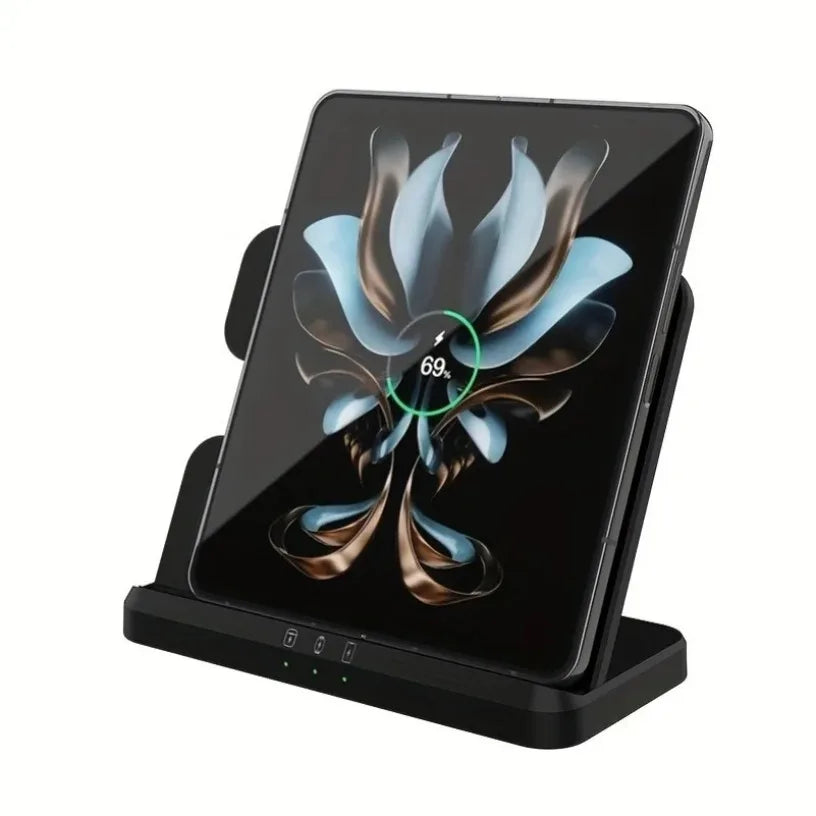Wireless Charger Stand Fast Charging Dock Station 3 In 1 For Samsung Z Fold 5 4 3 S24 S23 Galaxy Watch 2-9 Active 2 Earbuds Pro Oasis Select