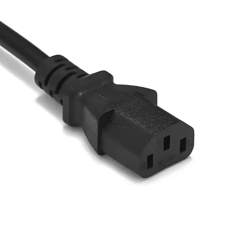 1.5m 3m PC Power Extension Cord 3-Prong EU US AU UK PLUG C13 AC Power Supply Cable Adapter Cord Charging Cable Line Wires Oasis Select