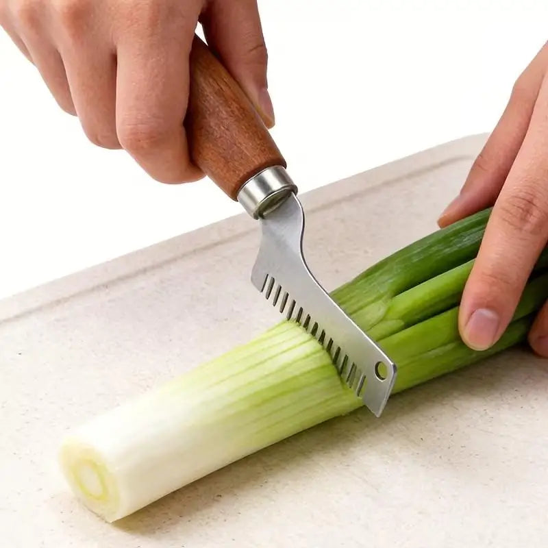1pcs Shredded Scallion Tool Kitchen Green Onion Shredder Grinding Knife Special Shredding Tool For Ultra-fine Silk Oasis Select