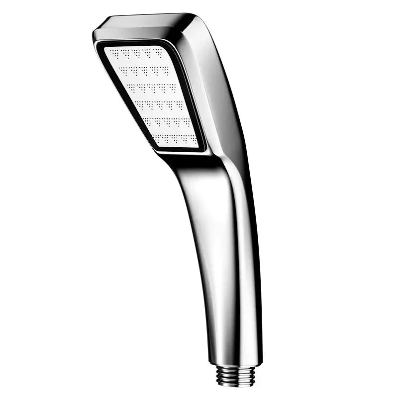 Bathroom Accessories Shower Head High Pressure Large Water Output Universal Adaptation Pressurized Hand Shower Nozzle Water Oasis Select Sliver