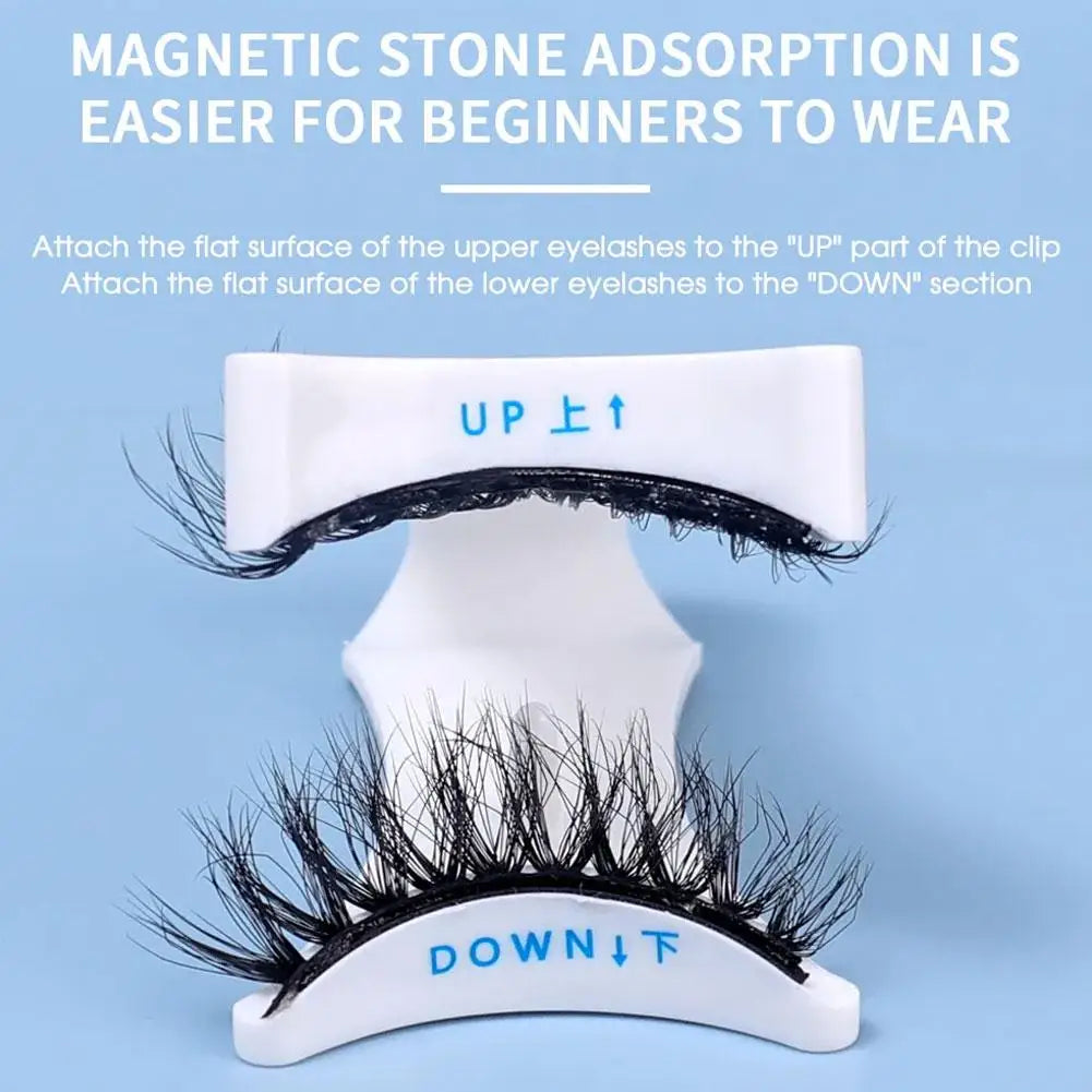 Professional Magnetic Extension Applicator False Eyelashes Tweezer Curler Clip Clamp Makeup Tools New Oasis Select