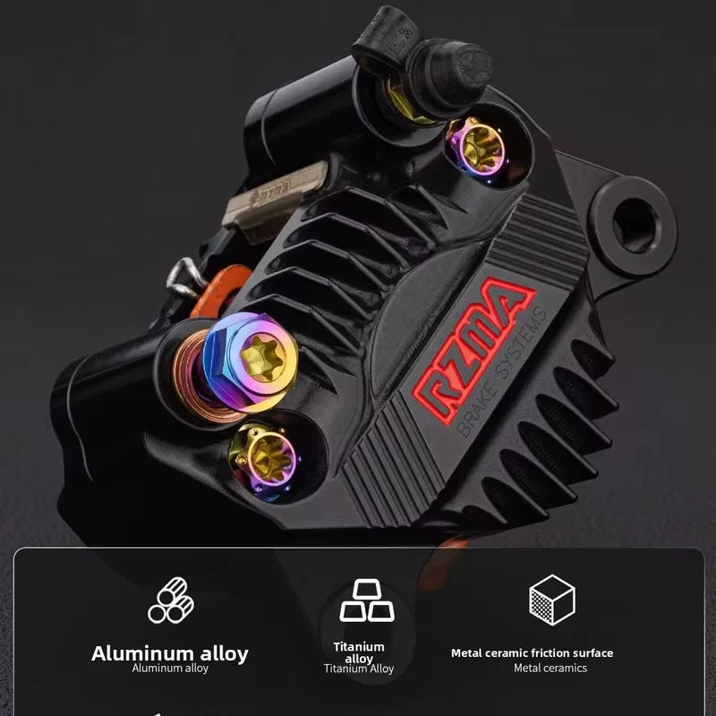 Ruizuma G-M605 large crab brake caliper titanium alloy brake pump electric motorcycle modification motorcycle upgrade Oasis Select