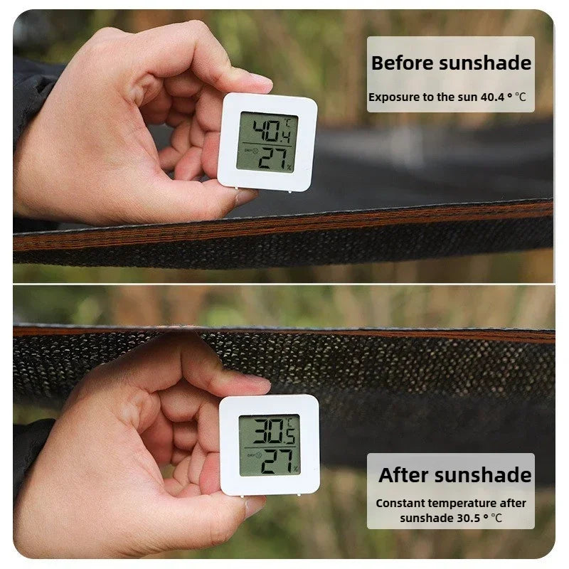 6PCS Mini Digital Thermometer Hygrometer Indoor Temperature LCD Electronic Monitor Hygrometer Outdoor Room Baby Oasis Select