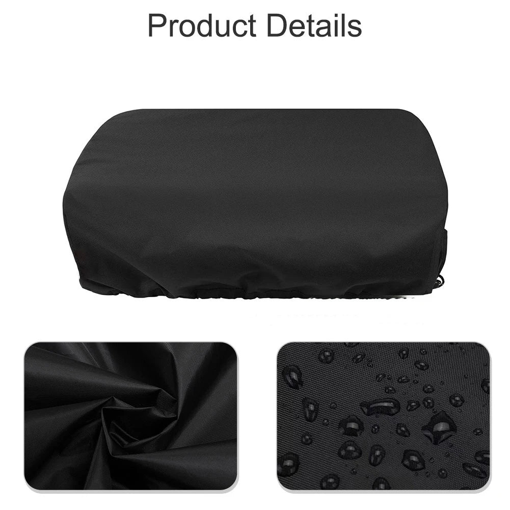 420-D Grill Pan Dust Cover Waterproof Electric Grill Pan Sun Protection Cover Kitchen Accessories Fit 22-inch Tabletop Grills Oasis Select