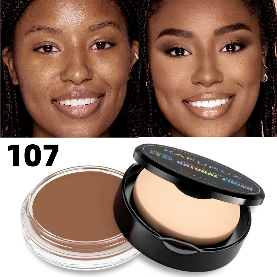 KAFURUX High Coverage Foundation Concealer Cream – 9 Shades