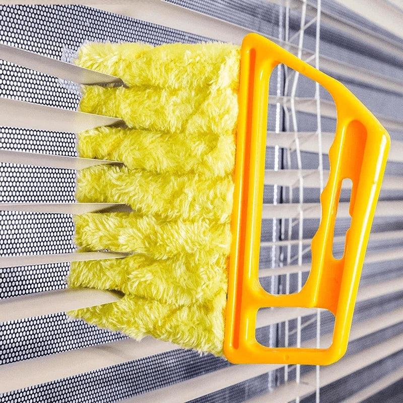 7-Finger Microfiber Blind Cleaner – Portable Dust Collector Blind Cleaning Tool Oasis Select
