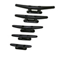 Nylon Plastic Low Flat Cleat Open Base Cleat Marine Boat Yacht Deck Line Rope Tie Boat Hardware Accessories Oasis Select 9.9X1.9CM 1PC