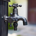 Vintage Solid Brass Single Handle Faucet for Washing Machine Wall Mounted Water Tap Oasis Select Q