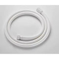 1.5/2.0/3.0M High Pressure Shower Hose Plumbing for Bathroom Accessories PVC Flexible Handheld Anti Winding GI/2 Universal Hose Oasis Select White 1.5M