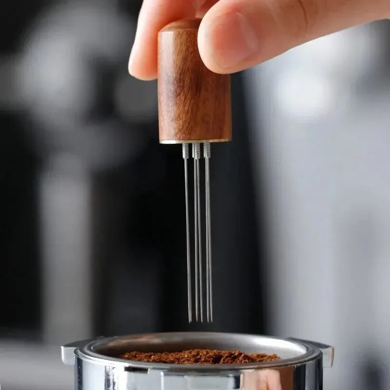 Stainless Steel Coffee Powder Tamper Espresso Powder Stirrer Distributor Leveler WDT Tools Cafe Stirring Barista Accessories Oasis Select