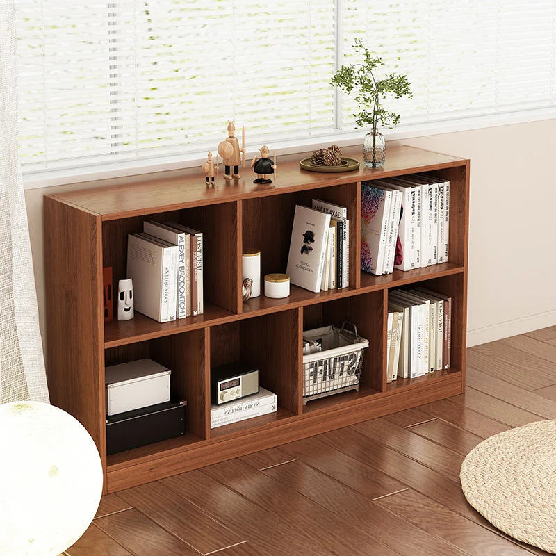 Bookshelf Bookcase Floor Shelf Home Living Room Study Combination Locker Bedroom Low Cabinet Oasis Select