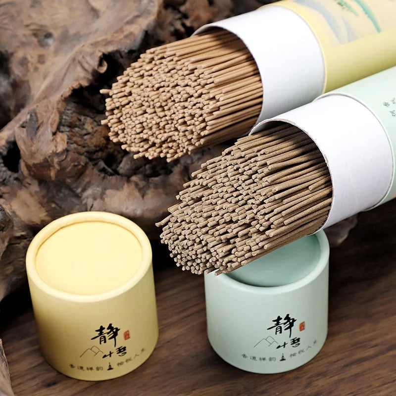 400pcs Natural Sandalwood Sticks Home Incense Stick Blessing Ceremony Prayer Buddha Incense Wormwood Sandalwood Agarwood Oasis Select