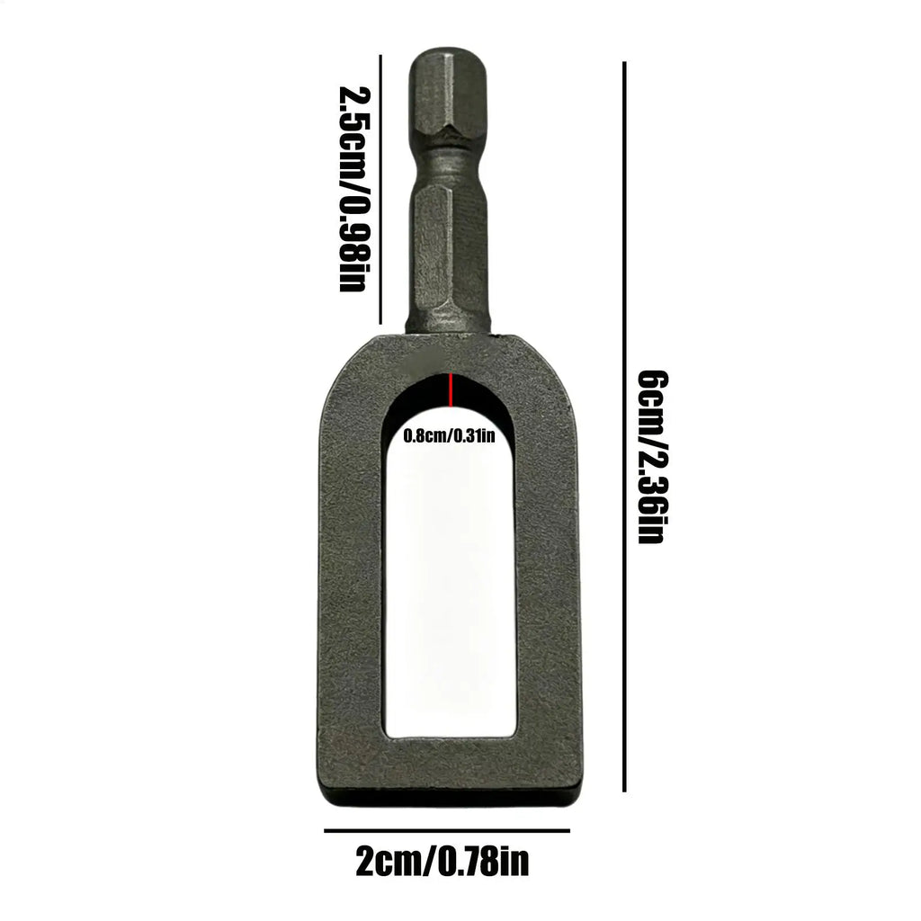 electric drill wire twister Wire Twisting Tool Hex Cable Processing Attachment Wire Twisting Bit for Pipe Chain Link Netting Oasis Select