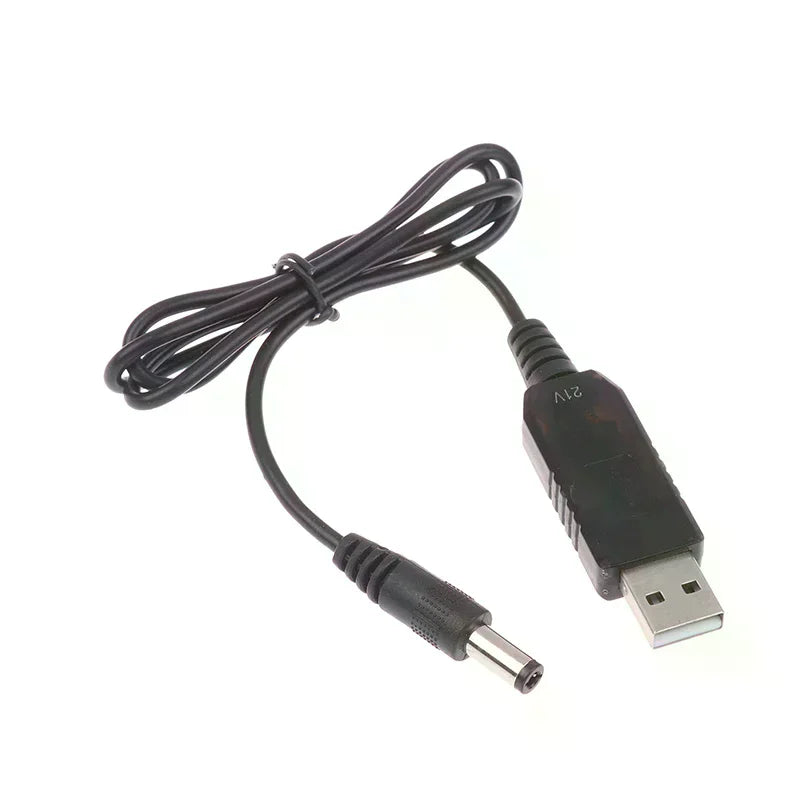USB 5V To 21V Boost Charging Cable USB Power Boost Line DC 21V Interface Lithium Battery Charger Adapter Oasis Select