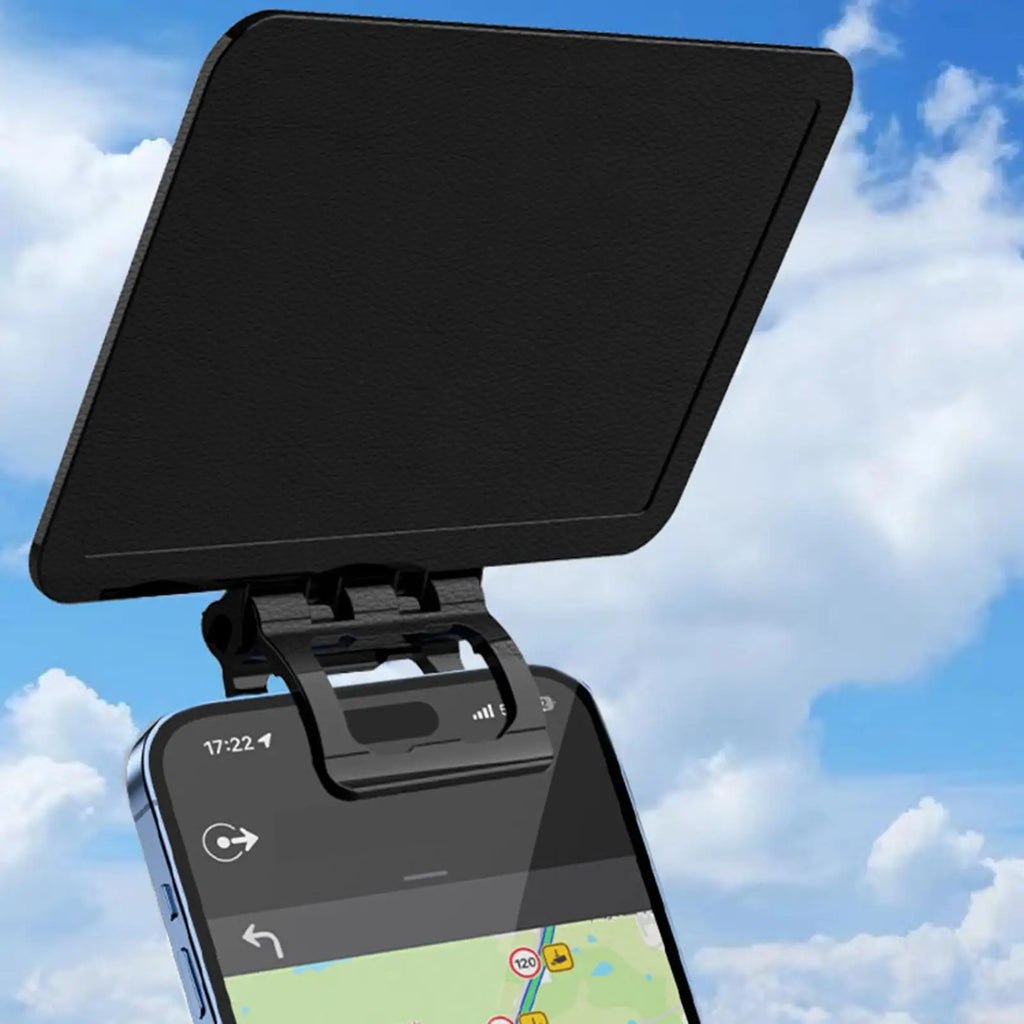Mobile Phone Sun Visor Adjustable Phone Visor Clip Outdoor Sunshade Cover Anti-Reflection Phone Screen Sunshade for phones Oasis Select