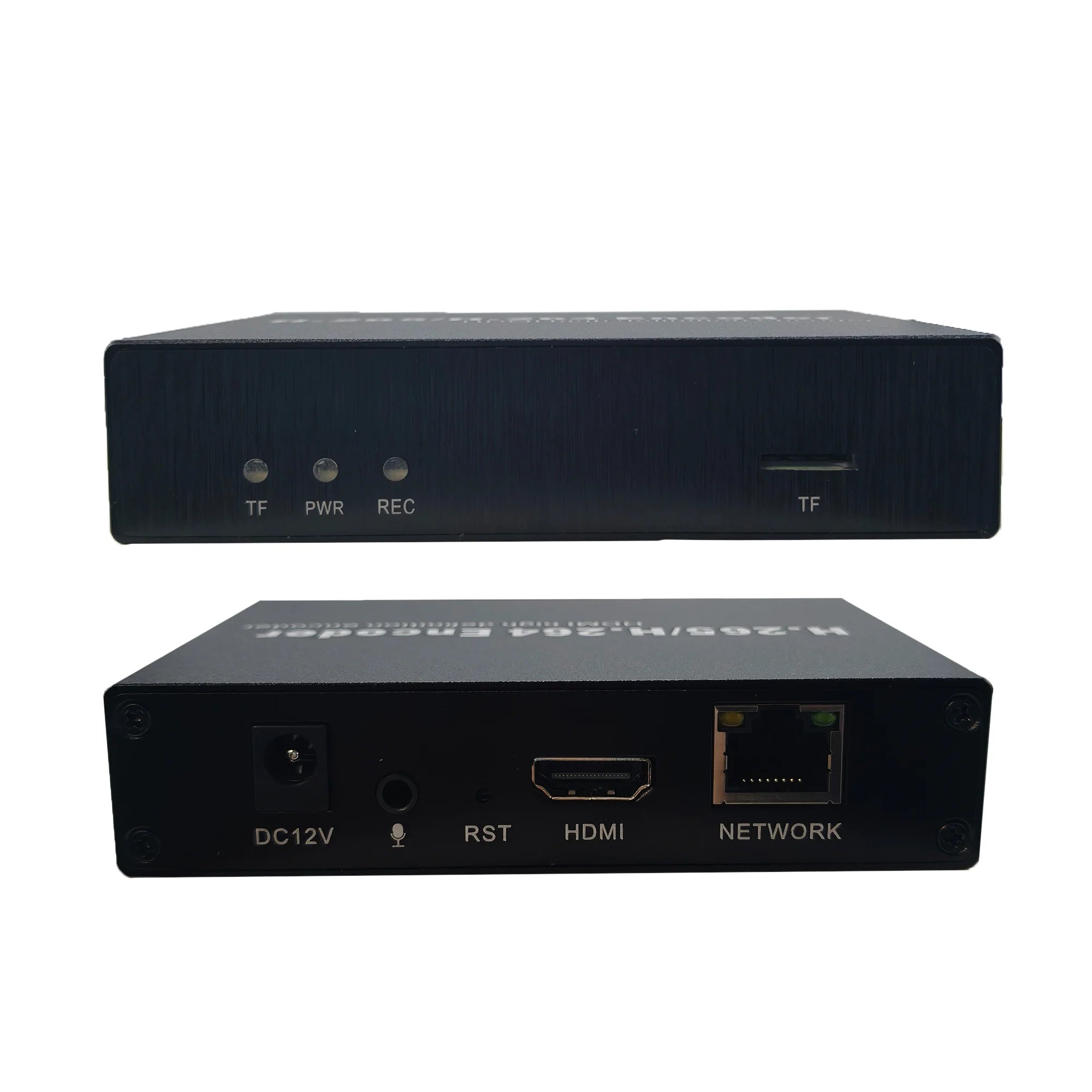 HD 4k Encoder Live Streaming H.265 HEVC H.264 WiFi HD to IP Video Encoder with TF Card Recording RTMP RTSP SRT UDP HLS ONVIF Oasis Select 1920X1080P