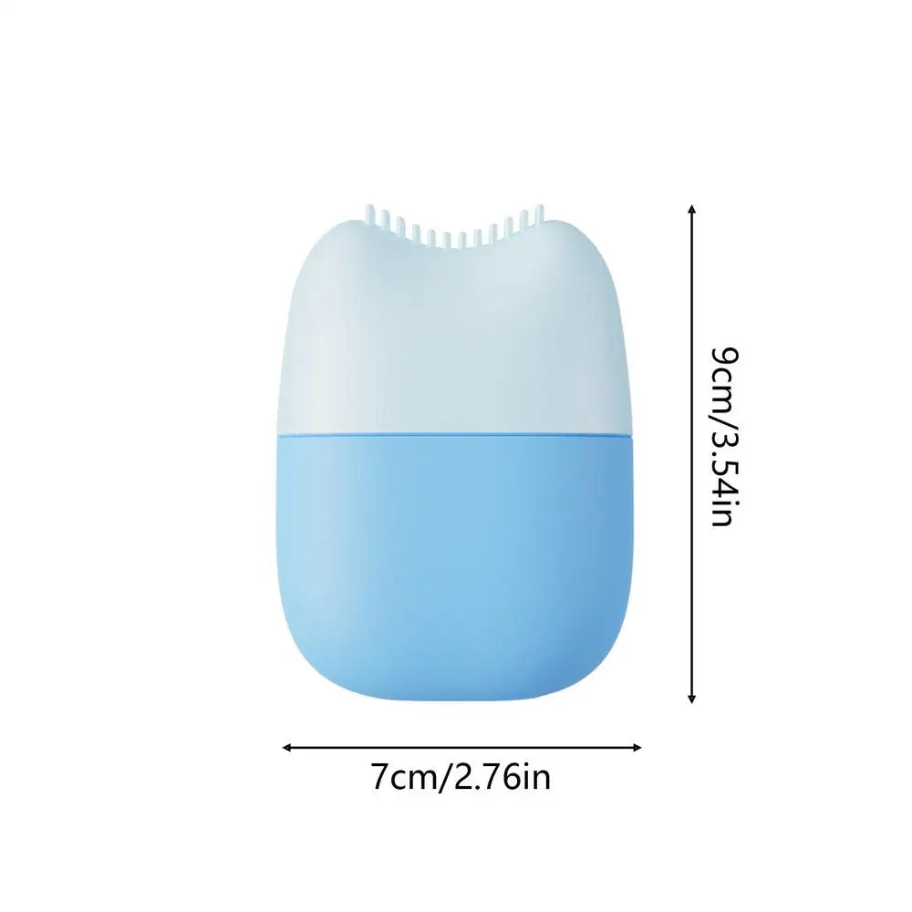 Silicone massage face ice tray Eyes Facial Massager Tool Large Pores Reduction Cooling Face Roller Eliminating facial puffiness Oasis Select Blue China Mainland