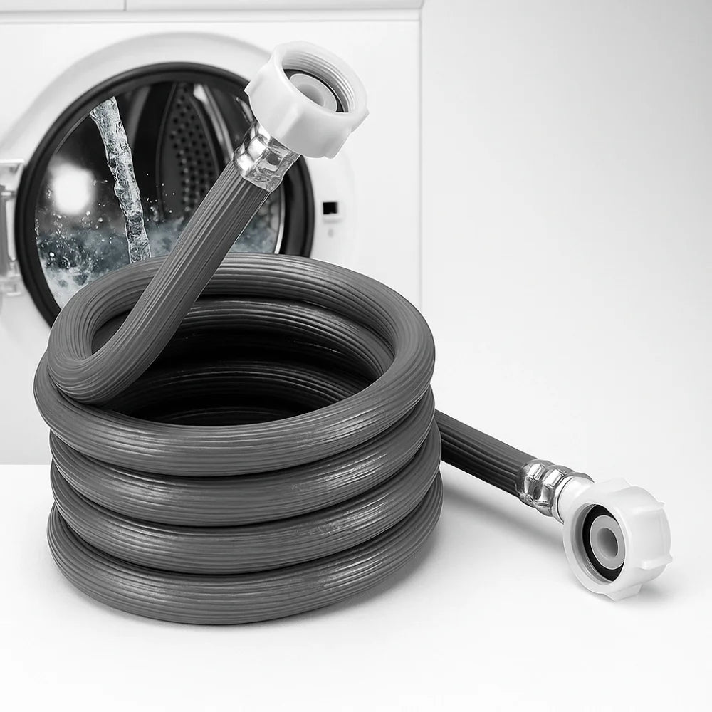 3/4" High-Pressure PVC Washing Machine Inlet Hose 2–5M