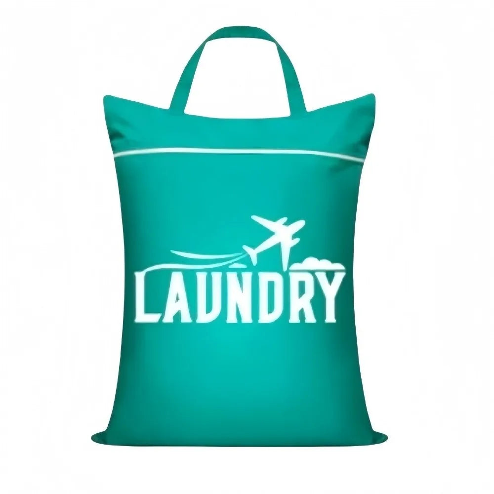 Foldable Waterproof Laundry Bag | Oxford Cloth Wet & Dry Tote