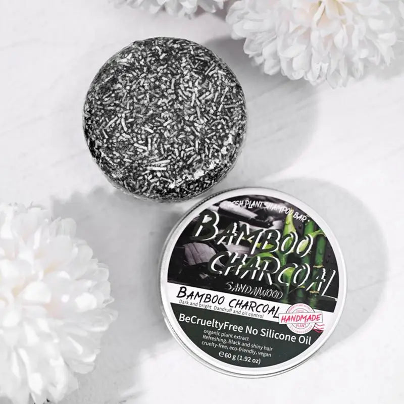 60g Hair Soap Hair Darkening Shampoo Bar Repair Gray White Hair Color Dye Hair Shampoo Natural Grey Gloss Black Soap Oasis Select