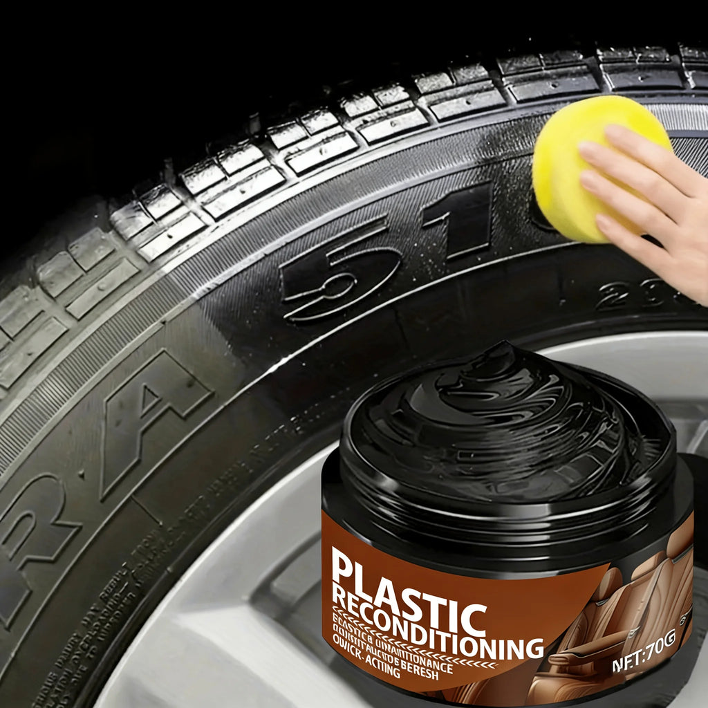 Car Plastic Restorer Crystal Wax – Dashboard & Trim Polish Car Trim Restorer Oasis Select