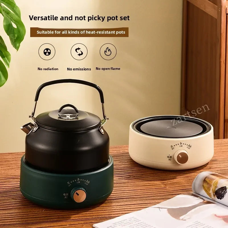 500W Adjustable Electric Heating Base – Coffee & Cooking Stove