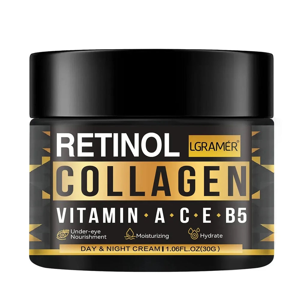 LGRAMER Retinol Collagen Face Cream for Men – 30ml