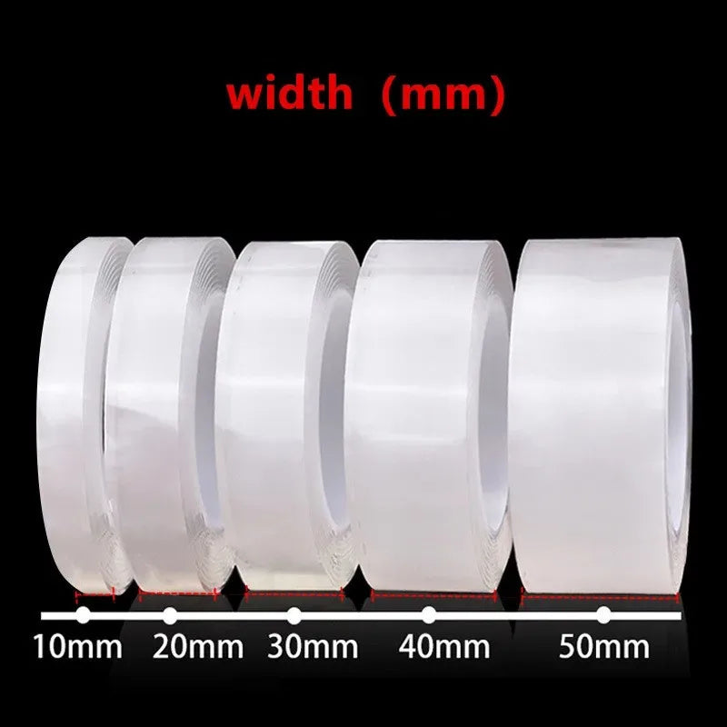 Strong Transparent Nano Tape – Waterproof & Reusable Nano Adhesive Tape Oasis Select