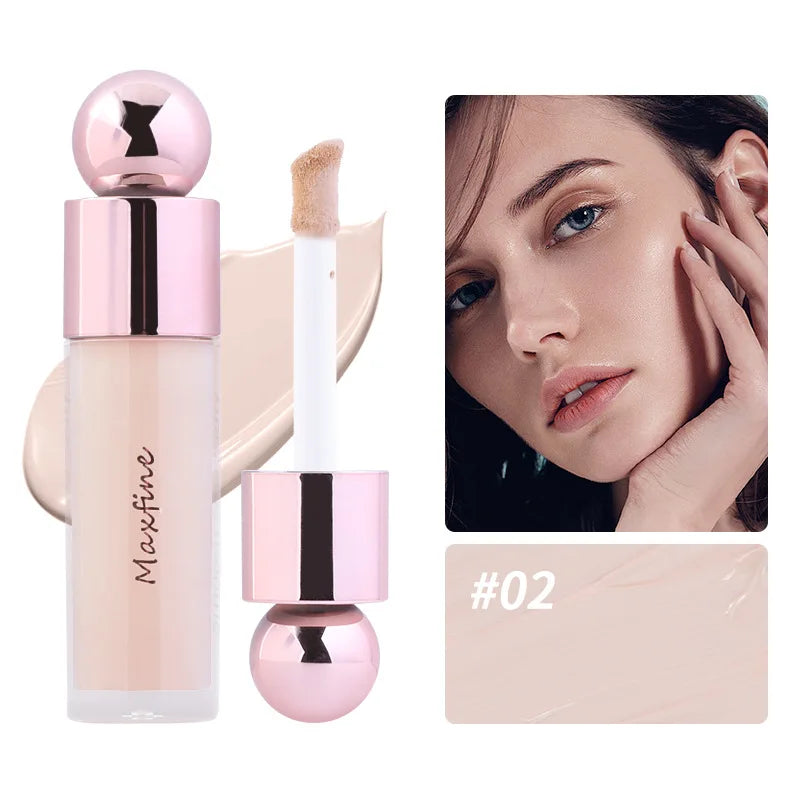 MAXFINE Liquid Concealer – Pore Blurring, Oil Control, Long Lasting Liquid Concealer Oasis Select 02