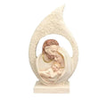 Sacred Hearts Holy Family Resin Nativity Figurine | Hand-Painted