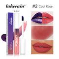 3Colors Blading Lip Gloss Peel and Stick Set Long-lasting Waterproof Pink Lip Gloss Transfer Resistant Natural Lip Cosmetics Oasis Select 2 Cool Rose