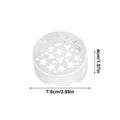 Flower Holder Arranger Silicone Flower Arrangement Grid Semi Transparent Flower Holder Arranger Spiral Ikebana Stem Holder Oasis Select 1PC