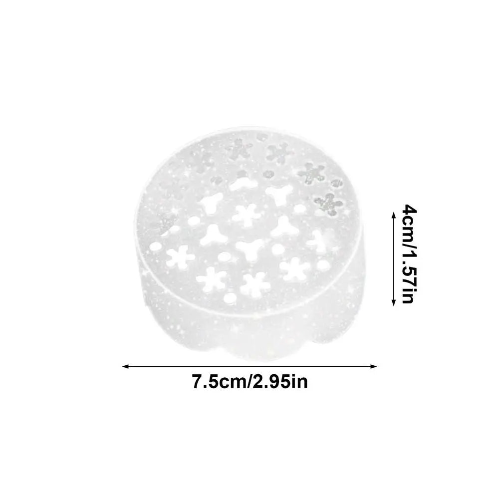 Flower Holder Arranger Silicone Flower Arrangement Grid Semi Transparent Flower Holder Arranger Spiral Ikebana Stem Holder Oasis Select 1PC
