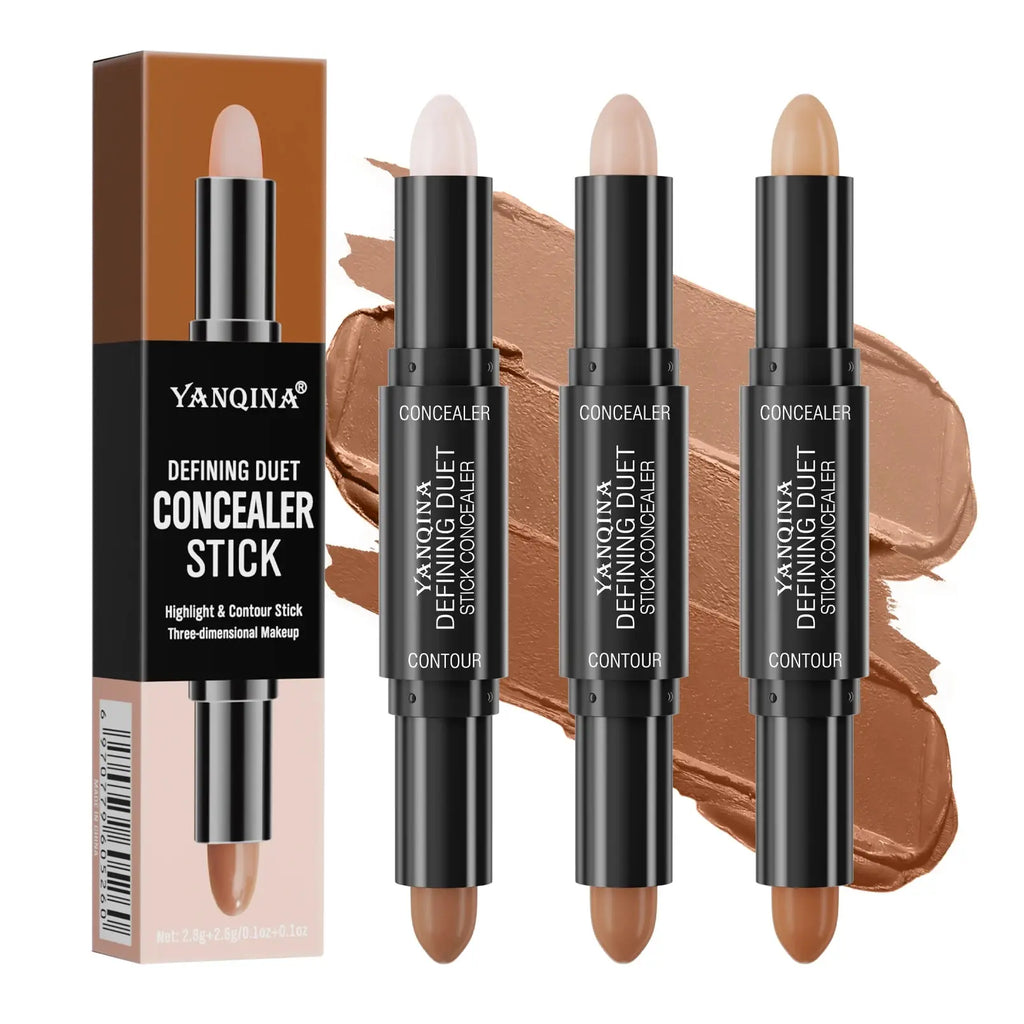 YANQINA Double-Ended Contour Stick – Highlight & Shadow Cream