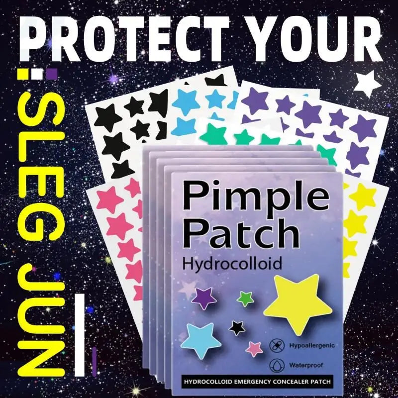 SADOER 1400pcs Star Acne Patches – Ultra-Thin & Breathable Acne Patch Oasis Select