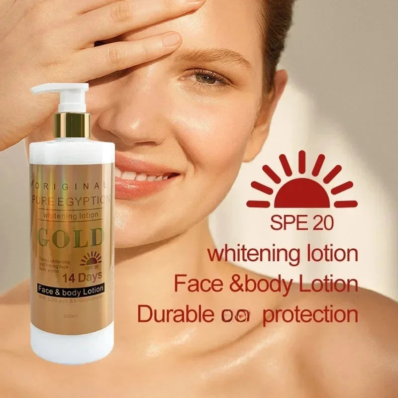500ml Glutamate Body Cream Vitamin VC Moisturizing Lotion Skin Whitening Nicotinamide Anti Wrinkles Body Lotion Oasis Select
