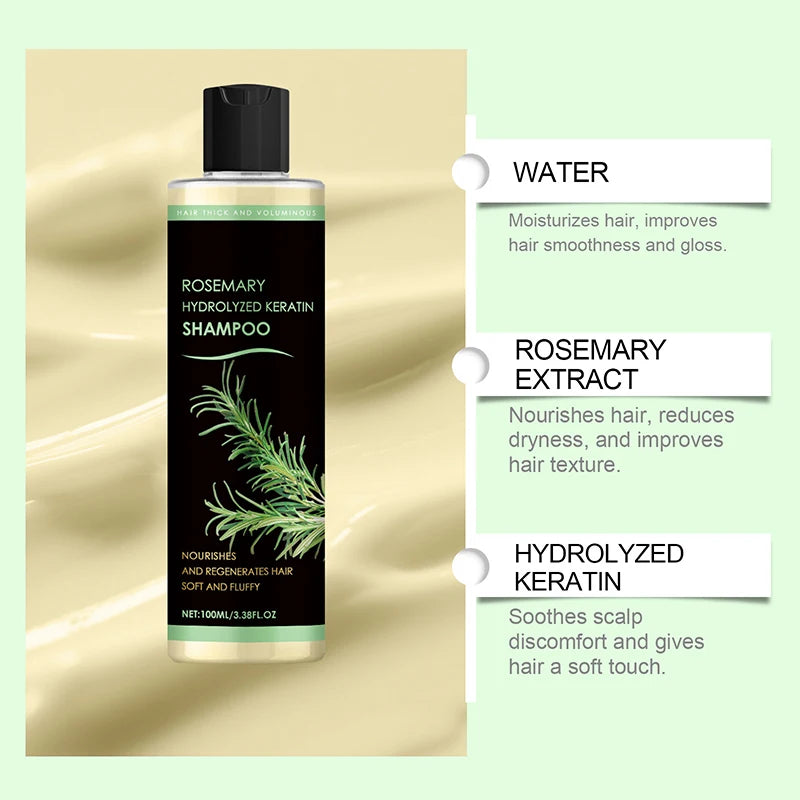 Herbal Essence Volumizing Shampoo Soothes Scalp Controls Oil Nourishes Strengthens Hair Roots New Gentle Non-irritating Shampoo Oasis Select